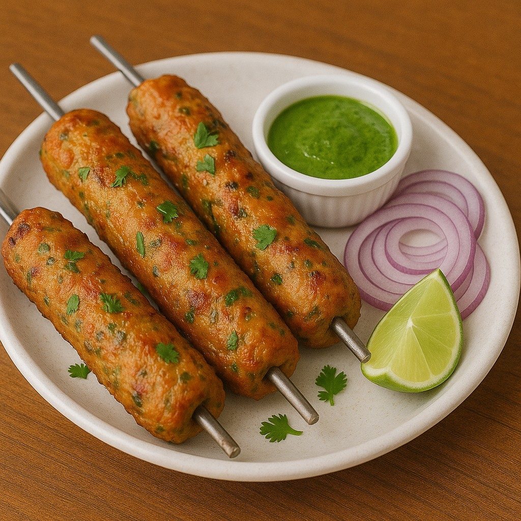 LAMB SEEKH KABAB.