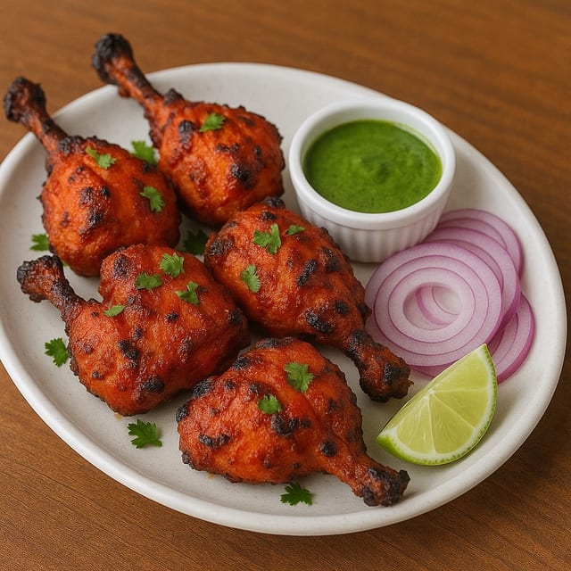 CHICKEN TANDOORI BONE IN.