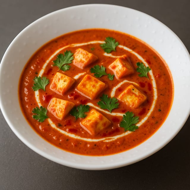 PANEER BUTTER MASALA.
