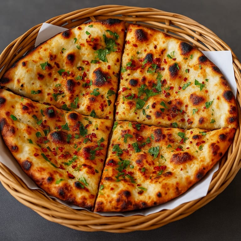 Savor our authentic naan